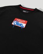 GDUP Black Sticker T-Shirt (3)