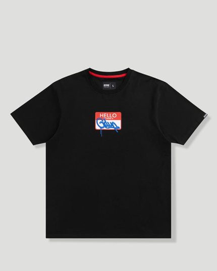 GDUP Black Sticker T-Shirt (3)