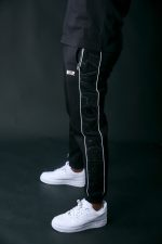 Geedup Play For Keeps Black/White Trackpants