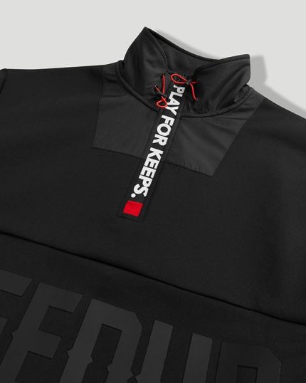 Geedup Core Logo Qtr Black Zip