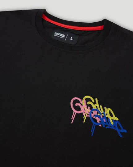 Geedup Handstyle Black T-Shirt