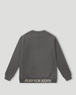 Geedup PFK Core Logo Embossed Asphalt Crewneck