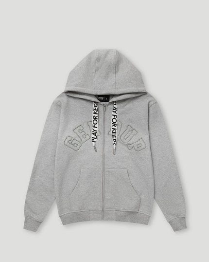 Geedup PFK Laced Grey Zip Jacket