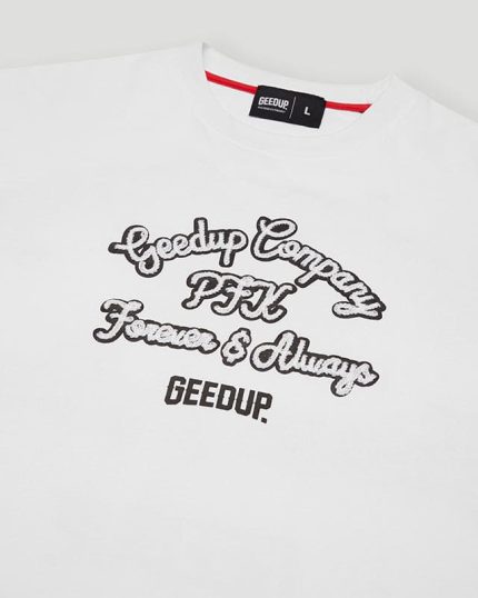 Geedup Company White/Navy T-Shirt