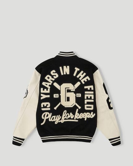 Geedup 13YR PFK Varsity Black/Cream Jacket