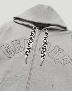 Geedup PFK Laced Grey Zip Jacket