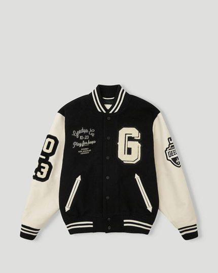 Geedup 13YR PFK Varsity Black/Cream Jacket