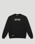 Geedup Always Neighbourhood Black Crewneck