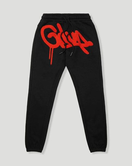 Geedup Handstyle Trackpants Orange Black/Burnt