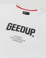 Geedup City WhiteBlack T-Shirt
