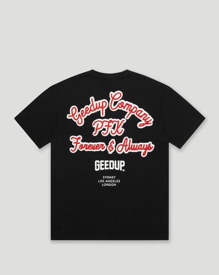 Geedup Company Black/Red T-Shirt