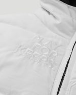 Geedup Core Logo Reversible Puffer BlackWhite Jacket