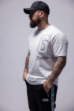 Geedup G Script Logo White T-Shirt