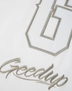 Geedup G Script Logo White T-Shirt