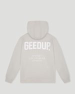 Geedup Hoodie Cities White Grey