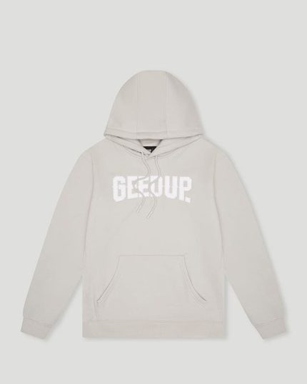 Geedup Hoodie Cities White Grey
