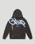 Geedup Hoodie Handstyle GraphitePale Blue