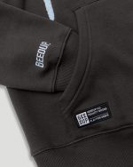 Geedup Hoodie Handstyle GraphitePale Blue