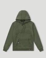 Geedup Hoodie OS Emblem Emboss Hoody Military Green