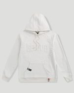 Geedup Hoodie OS Emblem Emboss Ice Grey