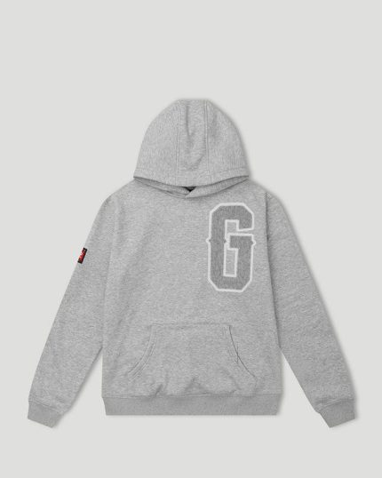Geedup Hoodie OS G Grey Marle
