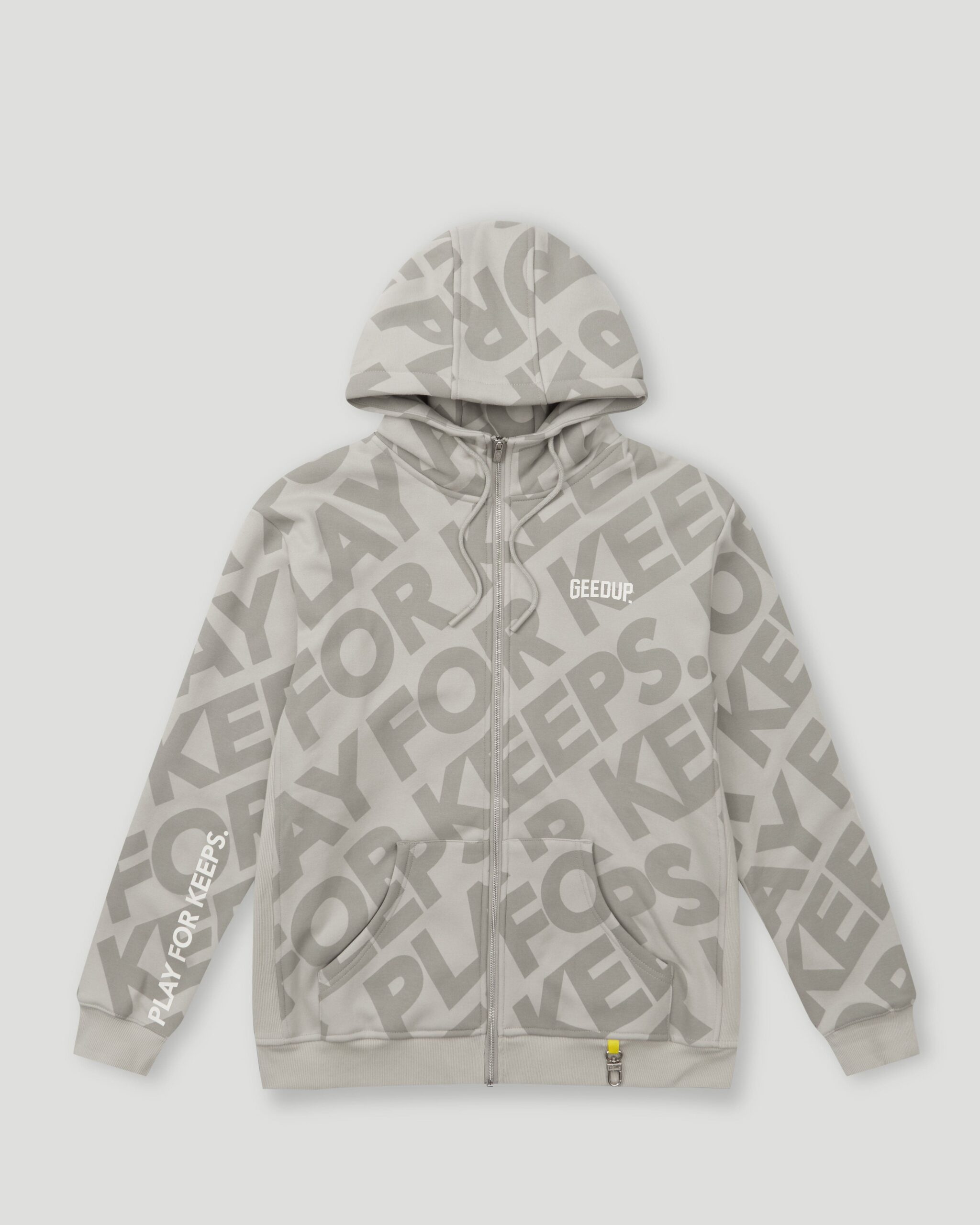 Geedup Hoodie PFK Monogram Zip Concrete Jacket (3) Geedup Hoodie PFK Monogram Zip Concrete Jacket