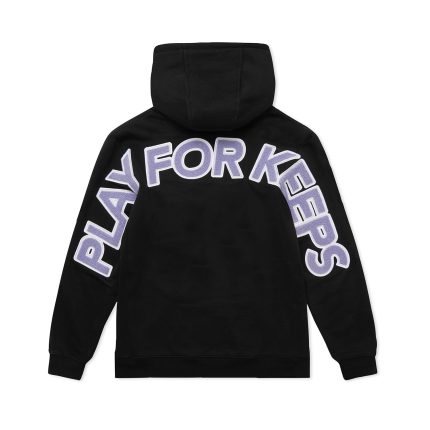 Geedup Hoodie Play For Keeps Hoody Black Purple