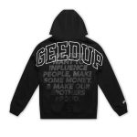 Geedup Hoodie Proud Team Logo Hoodie Black