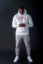 Geedup Hoodie Proud Team Logo WhiteRed