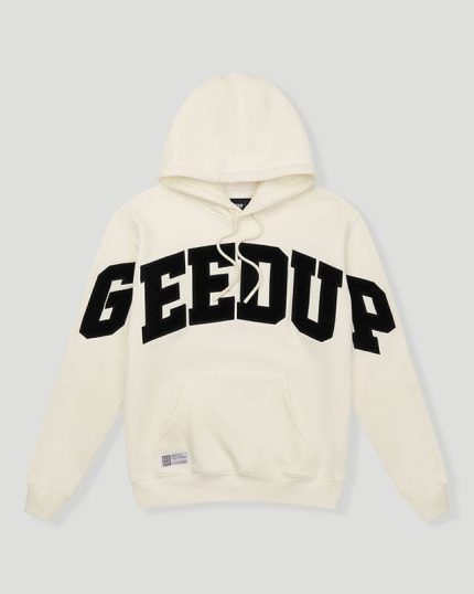 Geedup Hoodie Team Logo ButtercreamBlack