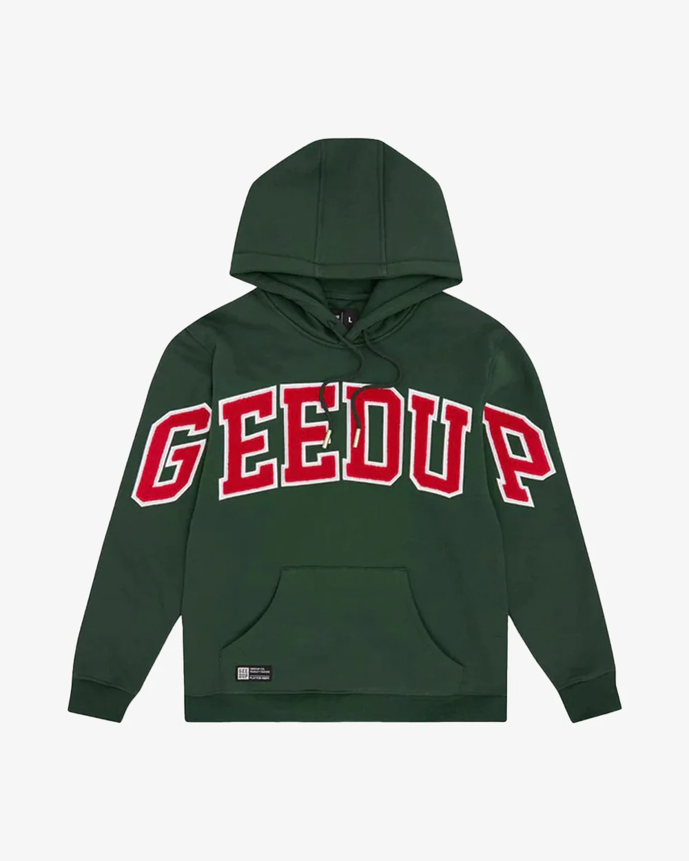 Geedup Hoodie Team Logo Khaki Red (New) (2) Geedup Hoodie Team Logo Khaki Red (New)