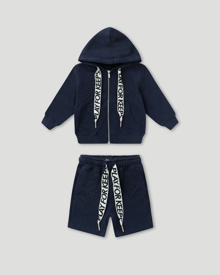Geedup PFK Laced Kids Navy Tracksuit