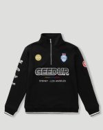 Geedup Play For Keeps BlackRed Qtr Zip