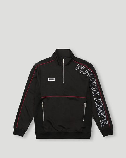 Geedup Play For Keeps BlackRed Qtr Zip (4)