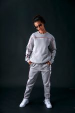 Geedup Play For Keeps Grey/Red Trackpants