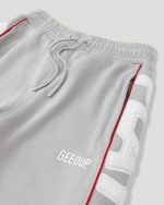 Geedup Play For Keeps Grey/Red Trackpants