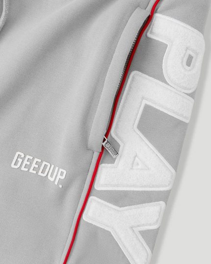Geedup Play For Keeps Grey/Red Trackpants