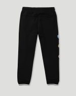 Geedup Sportsman Badges Black Trackpants