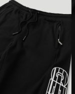Geedup Sportsman Badges Black Trackpants