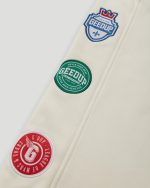 Geedup Sportsman Badges Light Cream Trackpants