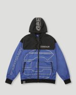 Geedup Sportsman Spray Blue/Black Jacket