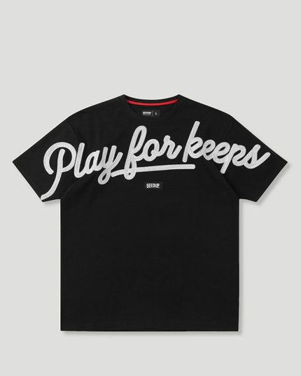 Geedup T-Shirt PFK Script Black/White
