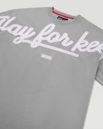 Geedup T-Shirt PFK Script Grey/White