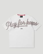 Geedup T-Shirt PFK Script White/Grey
