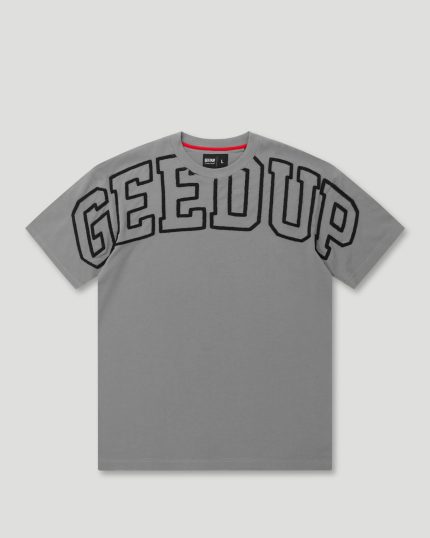 Geedup T-Shirt Team Logo Charcoal/Black