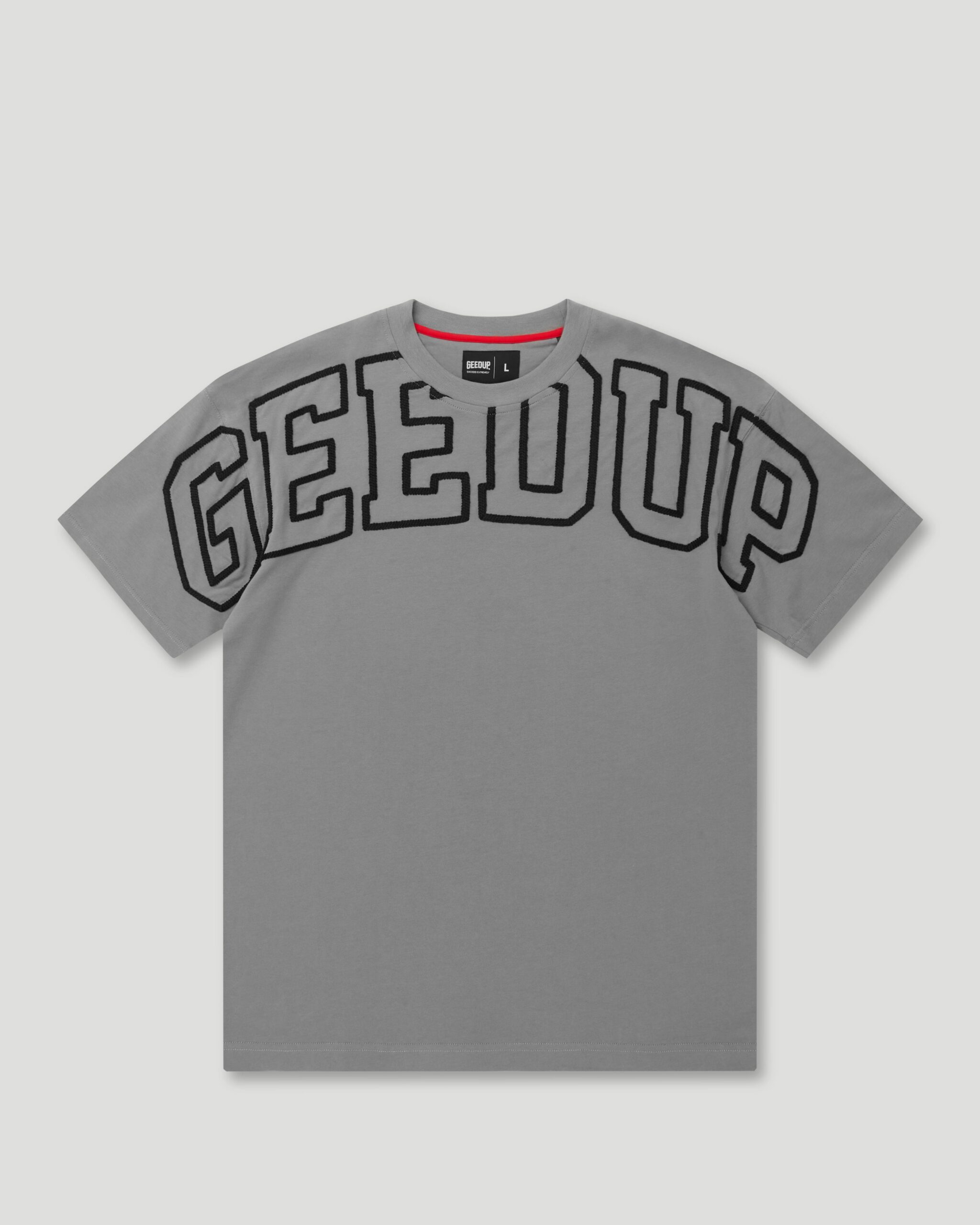 Geedup T-Shirt Team Logo CharcoalBlack Geedup T-Shirt Team Logo Charcoal/Black