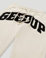 Geedup Team Logo ButtercreamBlack Trackpants