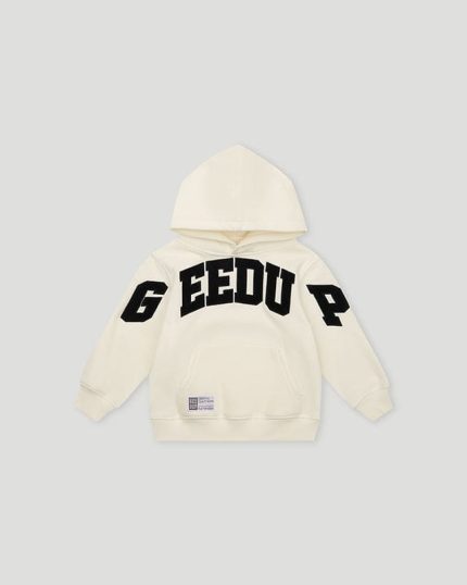 Geedup Team Logo Kids ButtercreamBlack Tracksuit