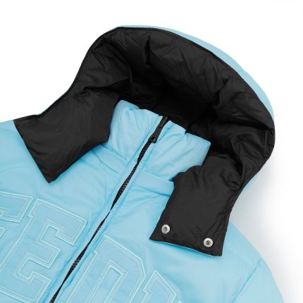 Geedup Team Logo Reversible Duck Down Jacket BlueBlack Baby