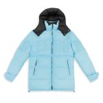 Geedup Team Logo Reversible Duck Down Jacket BlueBlack Baby